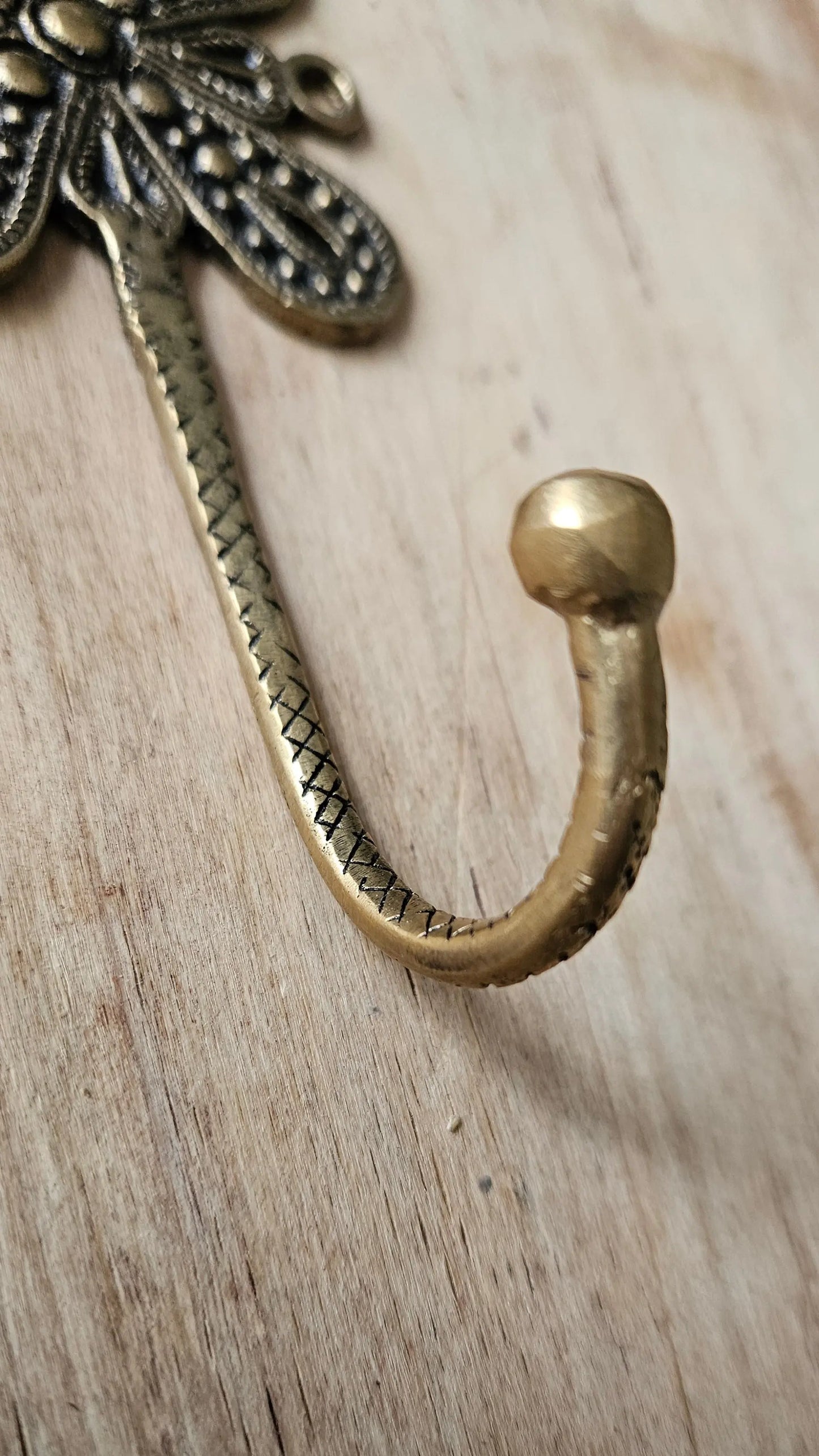 Patère Murale Papillon en Bronze - Crochet Vintage Bohème Décoratif Tokolausanne