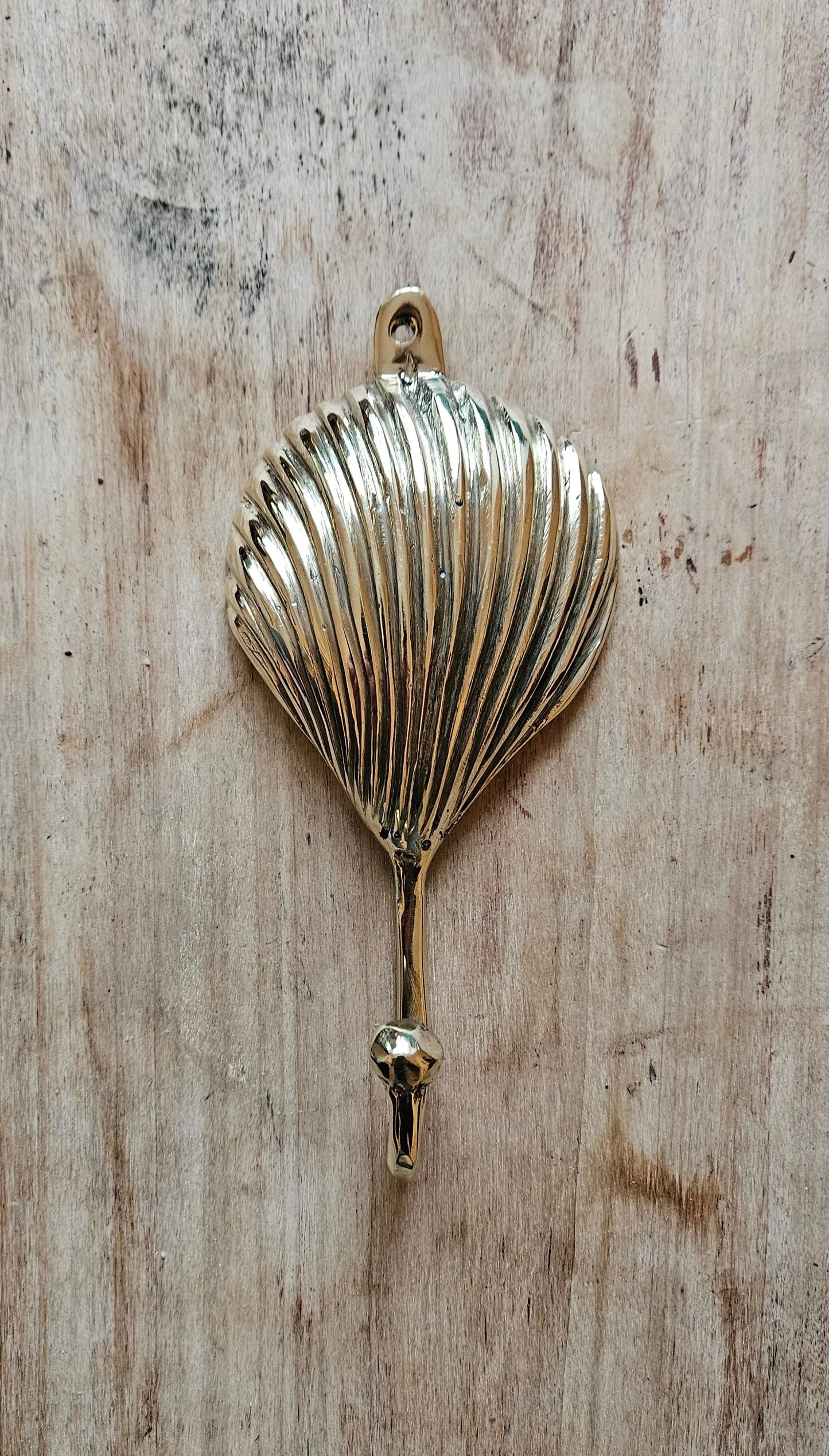 Crochet Mural en Bronze - Patère Coquillage Maritime Tokolausanne