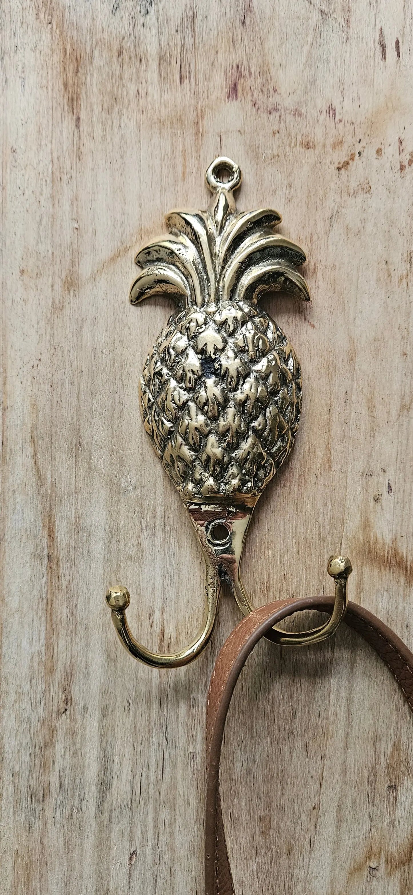 patere ananas en bronze