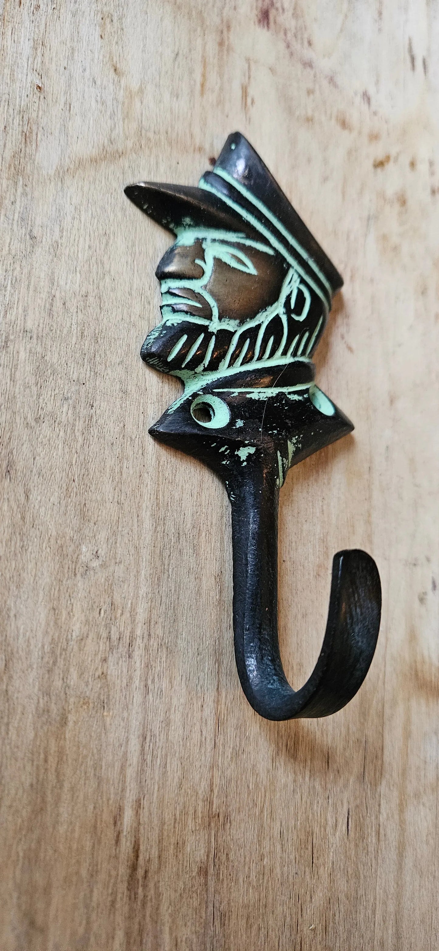Crochet capitaine en bronze