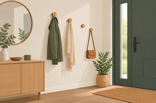 Comment décorer une entrée avec des patères