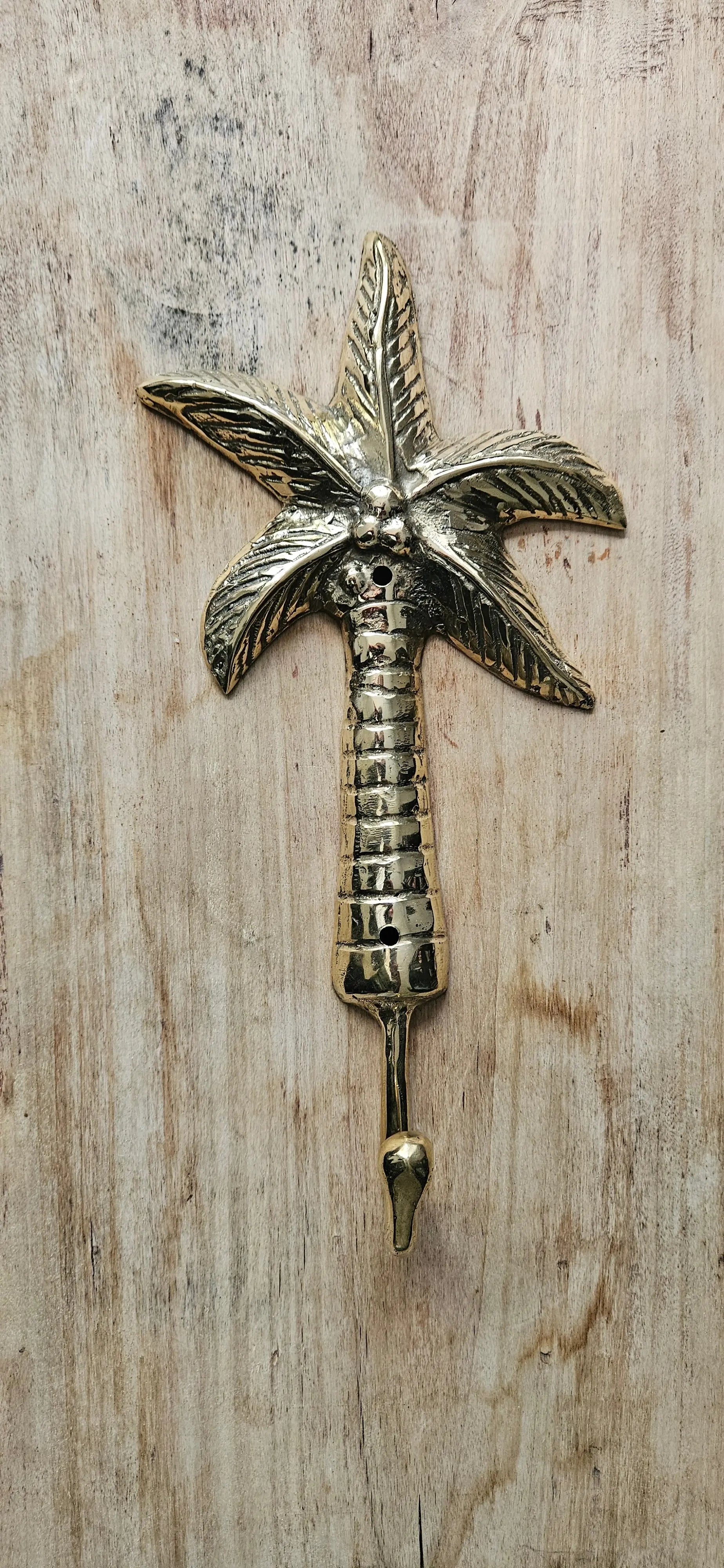 Crochet en forme de palmier en bronze Tokolausanne