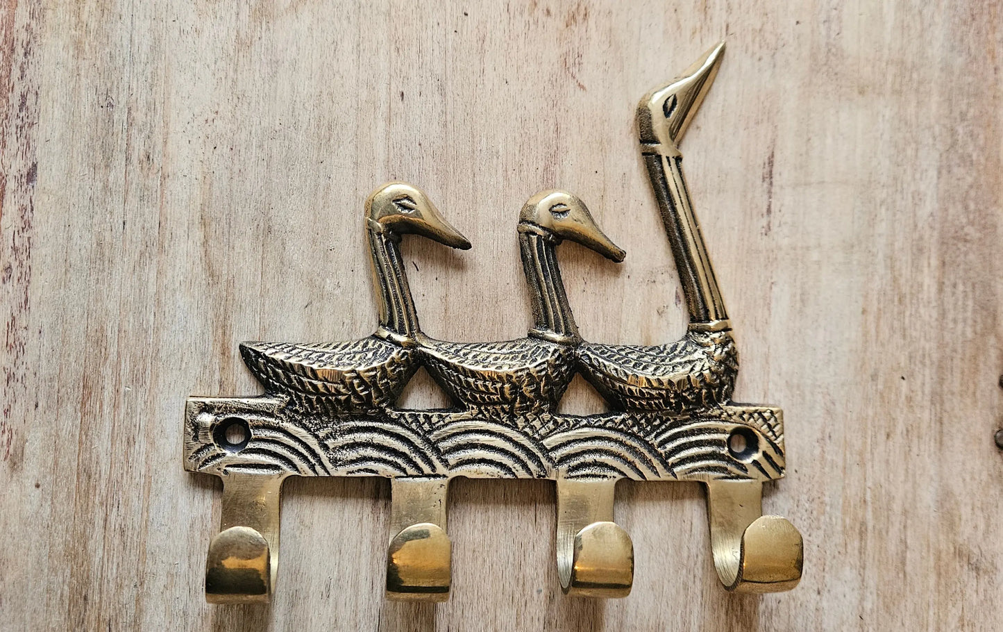 Patere canard en bronze