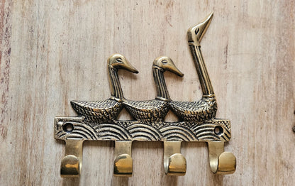 Patere canard en bronze