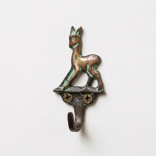 Crochet Bambi vert de gris - TokoLausanne