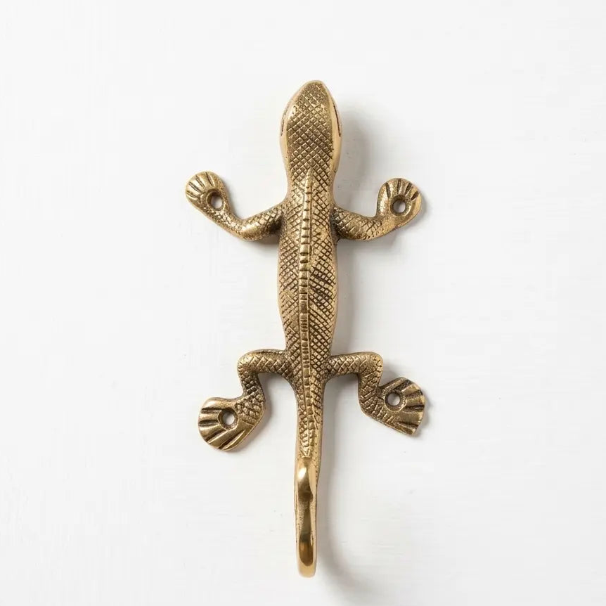 Crochet lezard en bronze chichak - TokoLausanne