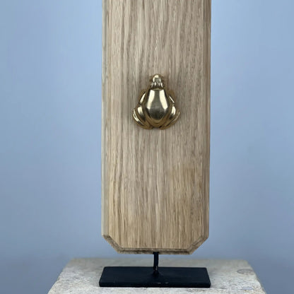 Heurtoir de porte Grenouille en Bronze