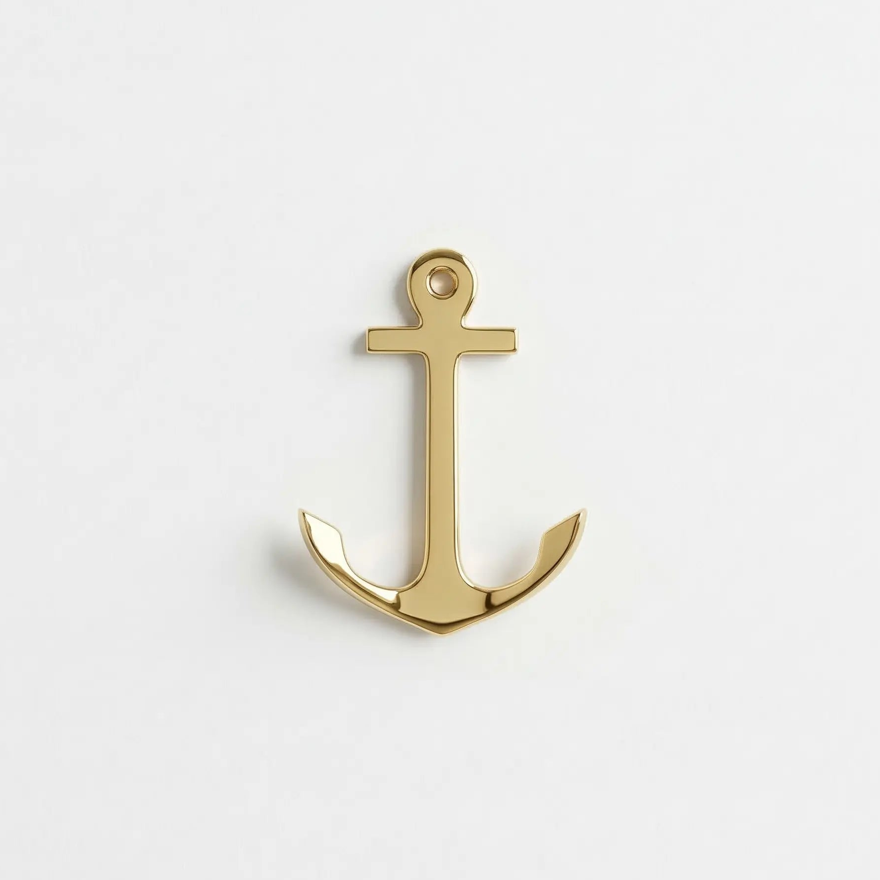 Crochet ancre en bronze, idéale pour une ambiance marine - TokoLausanne
