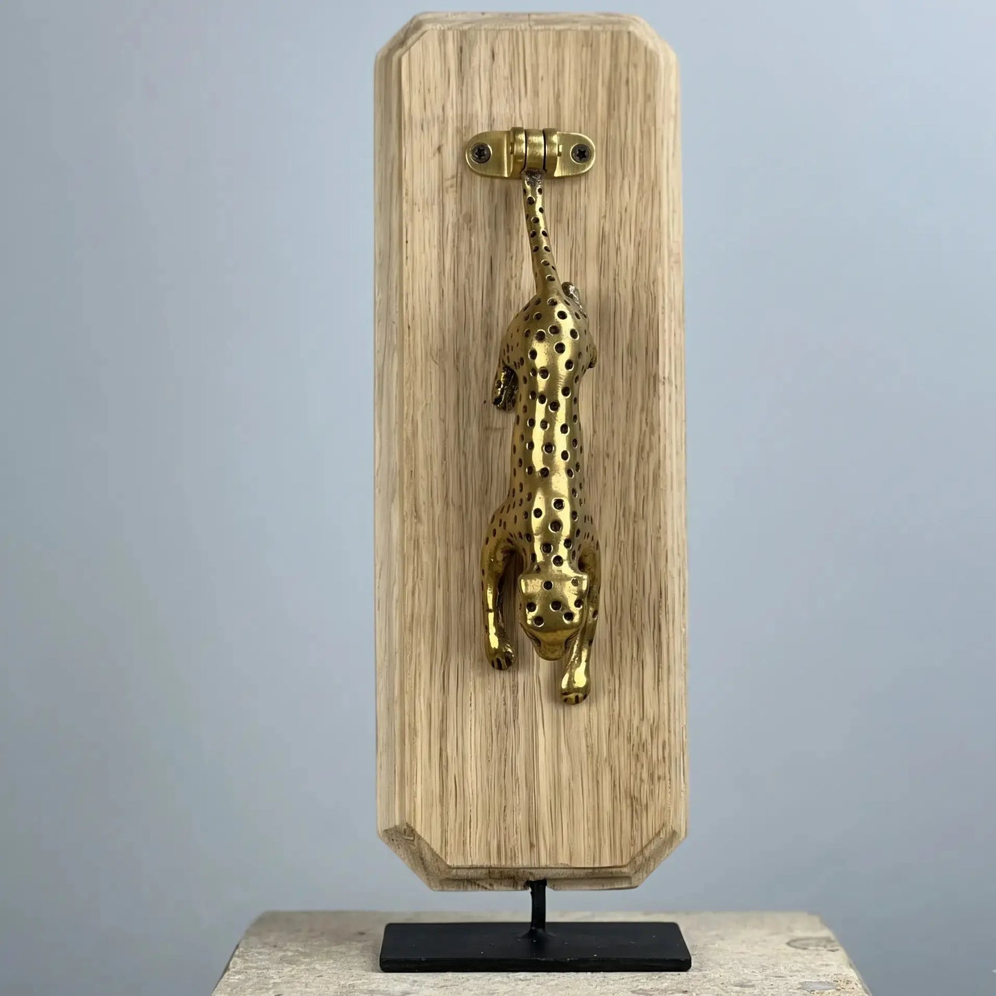 Heurtoir de porte Guépard en Bronze