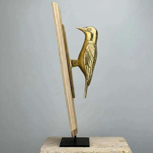 Heurtoir de porte Pic-Vert en Bronze