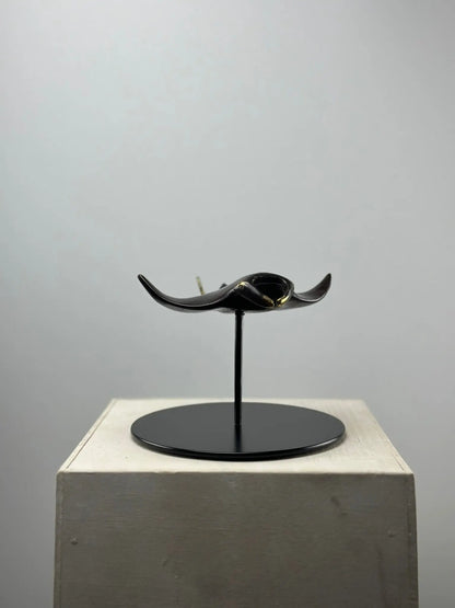 Sculpture Raie manta en bronze