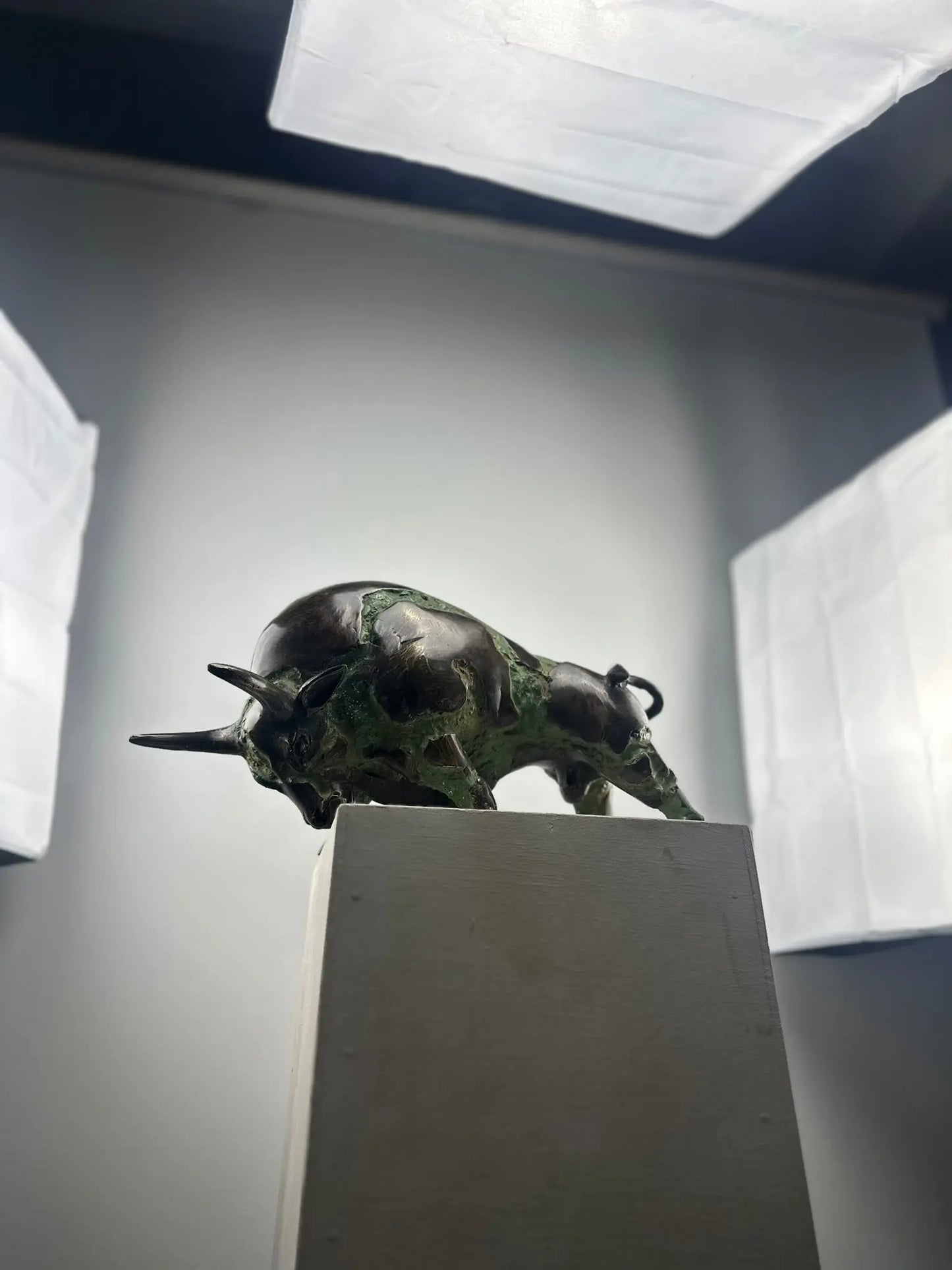 Le Taureau en Bronze TokoLausanne 