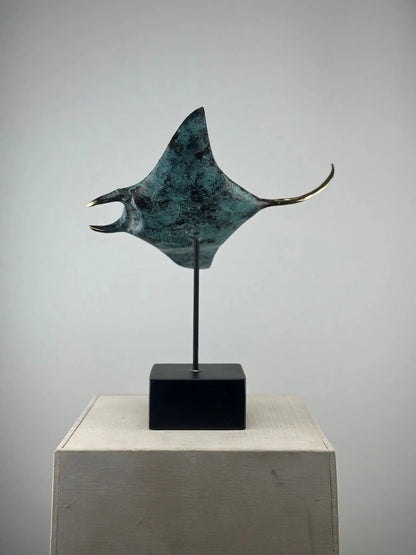 La raie manta en bronze TokoLausanne 