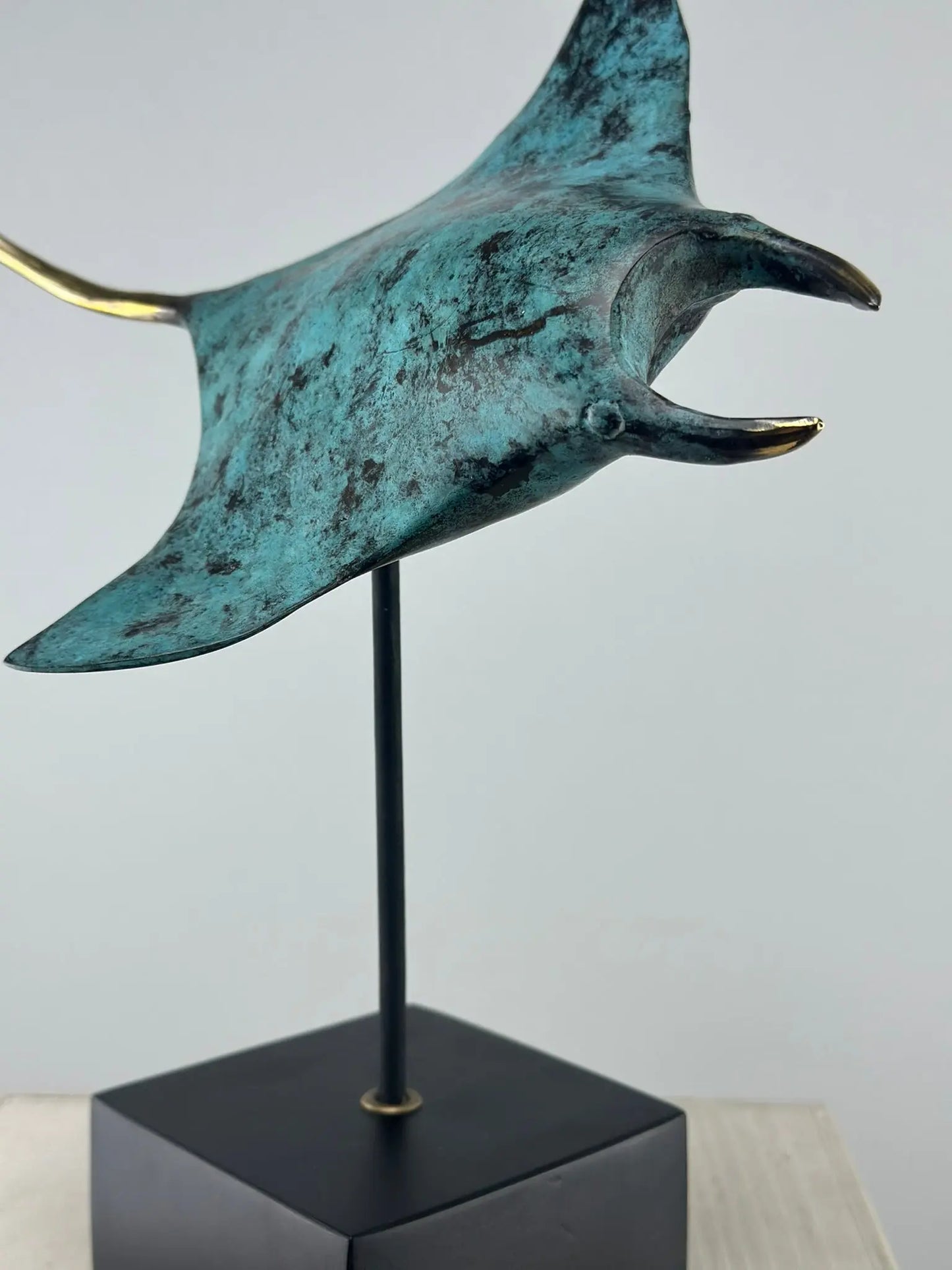La raie manta en bronze TokoLausanne 