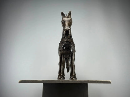 Sculpture de Cheval Ajourée en Bronze TokoLausanne 