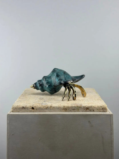 Sculpture Bernard-l'Hermite en bronze TokoLausanne 