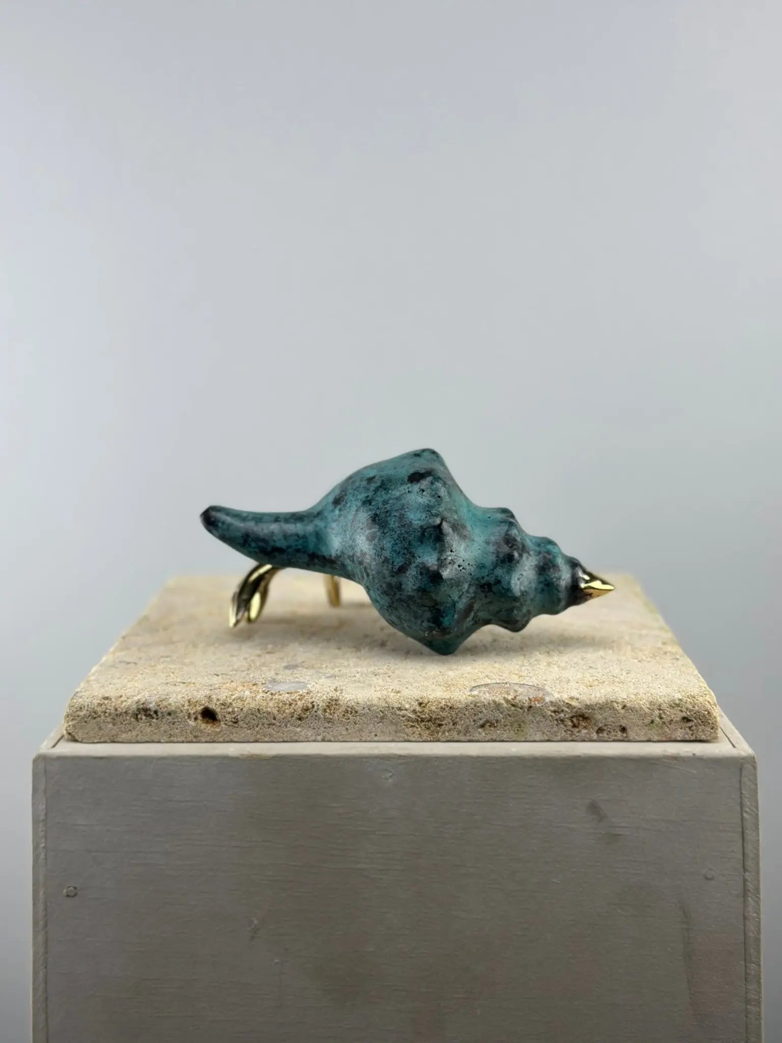 Sculpture Bernard-l'Hermite en bronze TokoLausanne 