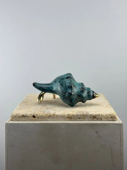 Sculpture Bernard-l'Hermite en bronze TokoLausanne 