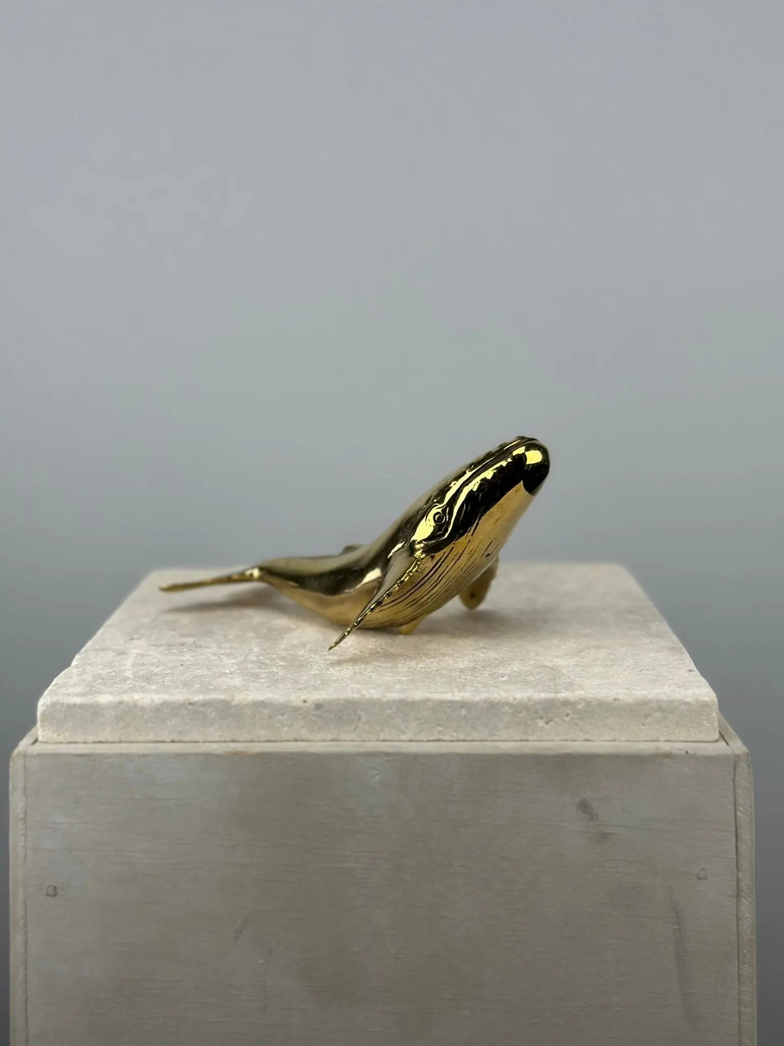 Petite baleine en bronze TokoLausanne 