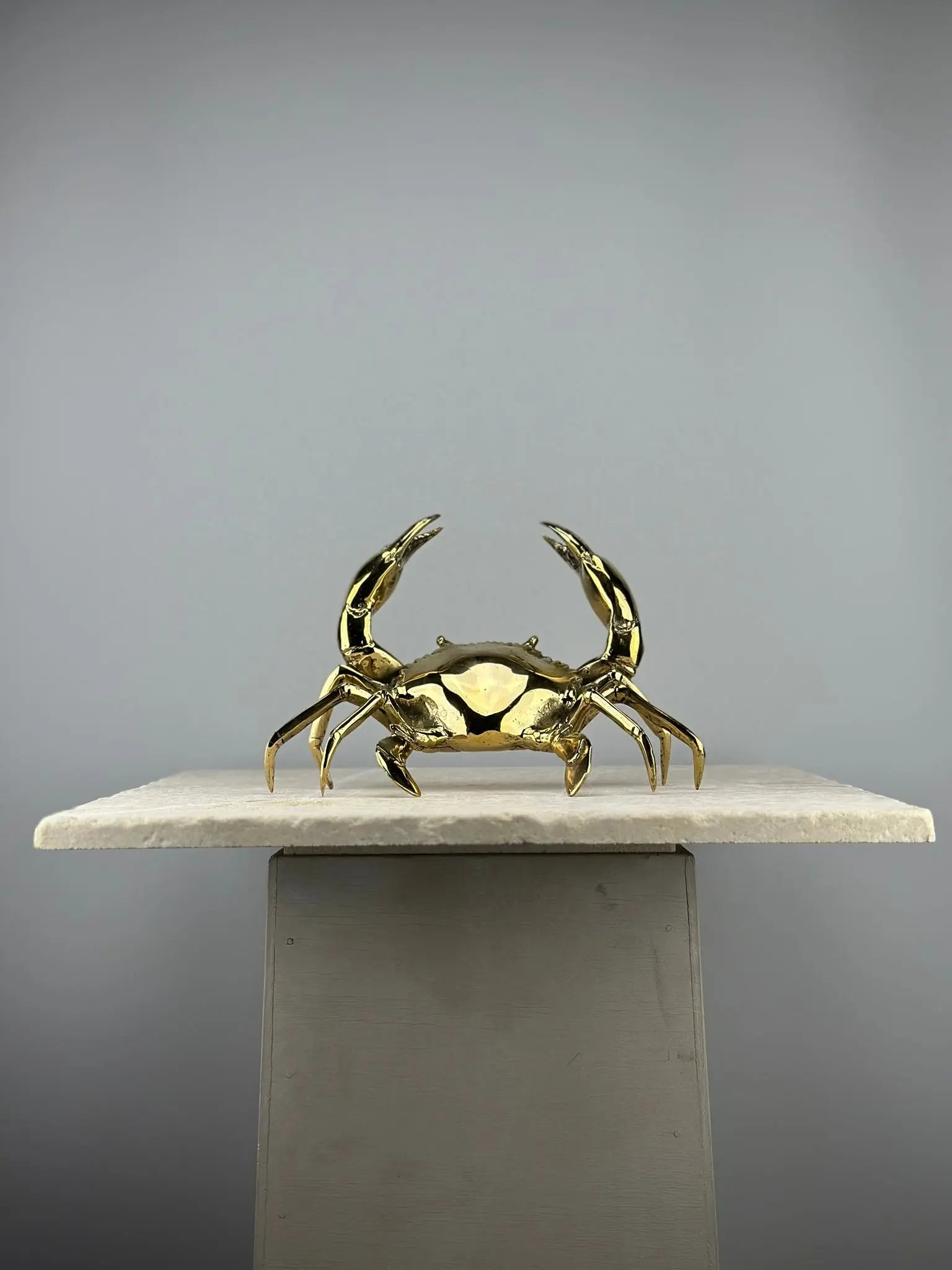Crabe en bronze doré TokoLausanne 