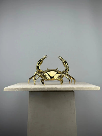 Crabe en bronze doré TokoLausanne 