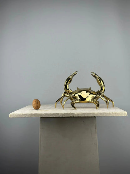 Crabe en bronze doré TokoLausanne 