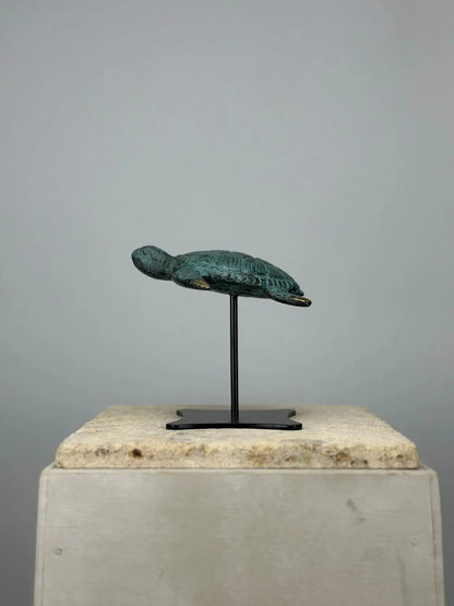 Sculpture Tortue en Bronze