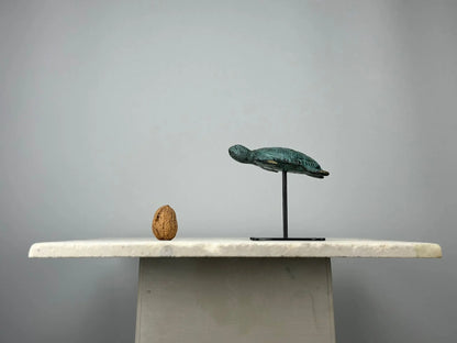 Sculpture Tortue en Bronze