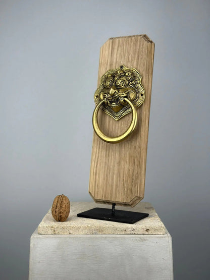 Heurtoir de porte Masque Barong en Bronze