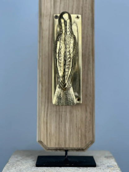 Heurtoir de porte Pic-Vert en Bronze