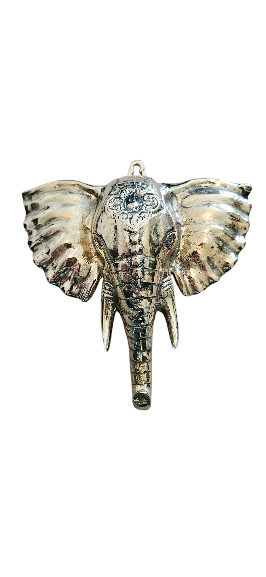 Crochet / Patère Tête d'Éléphant en bronze Tokolausanne