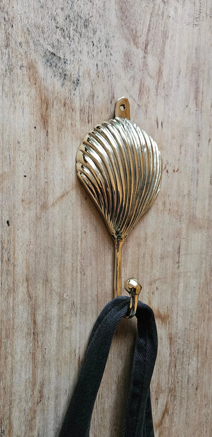 Crochet coquillage en bronze