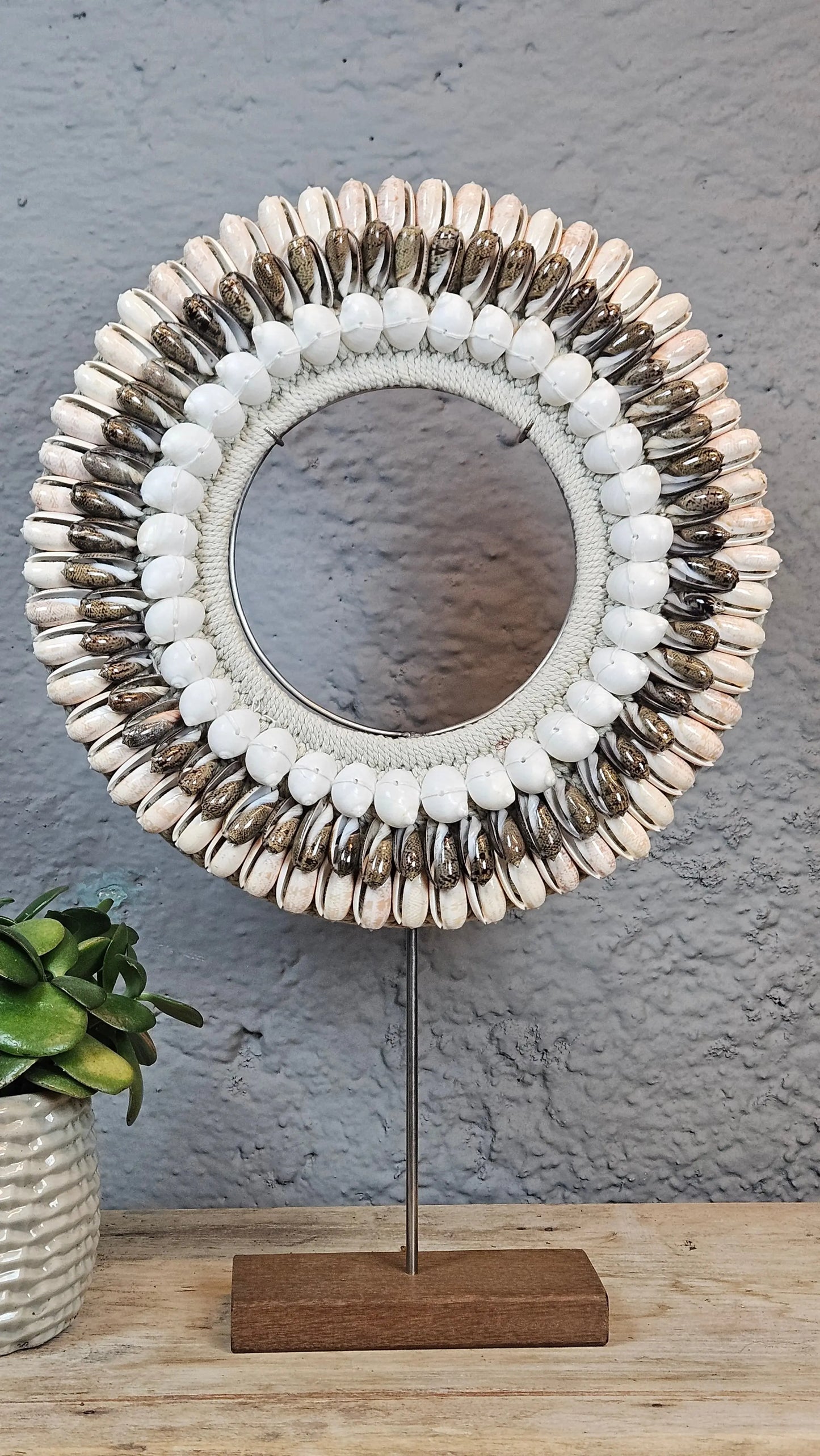 Décoration Collier en coquillage - Bijou décoratif esprit marin