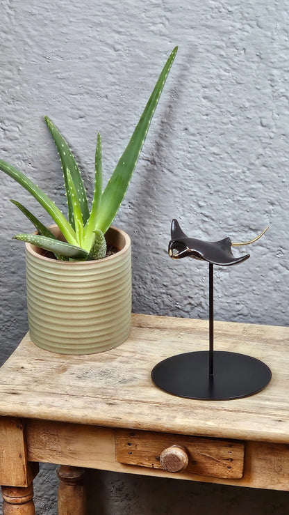 Sculpture Raies Manta en Bronze Tokolausanne
