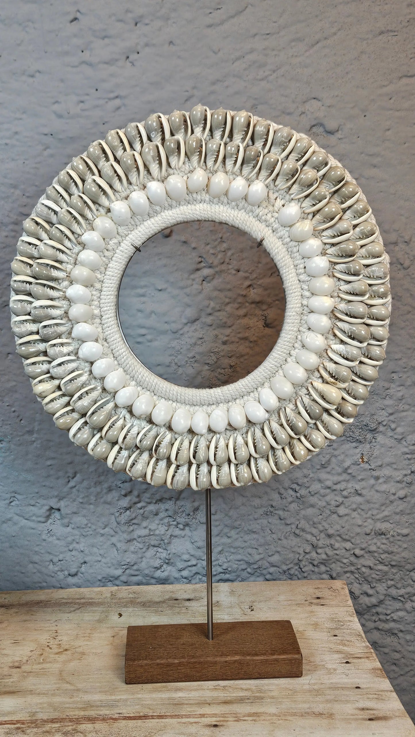 Décoration Collier en coquillage - Bijou décoratif esprit marin