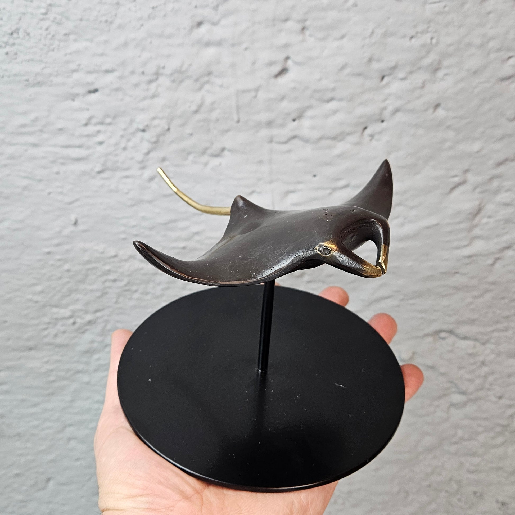 Raie manta en bronze Tokolausanne