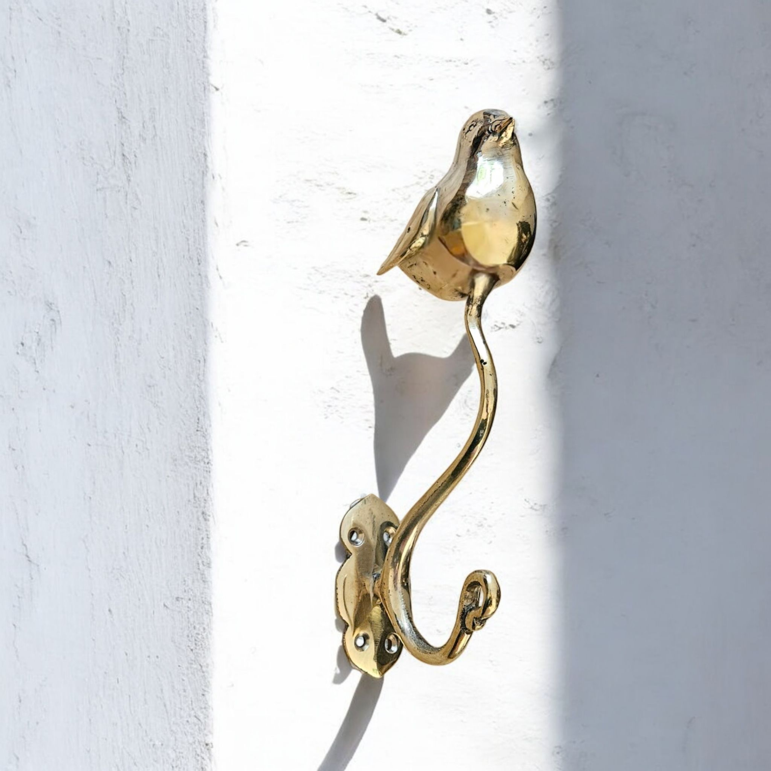 Patère Murale Oiseau en Bronze - Crochet Décoratif Élégant Tokolausanne