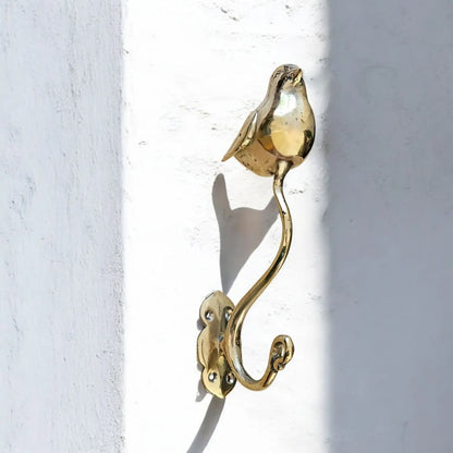 Patère Murale Oiseau en Bronze - Crochet Décoratif Élégant Tokolausanne