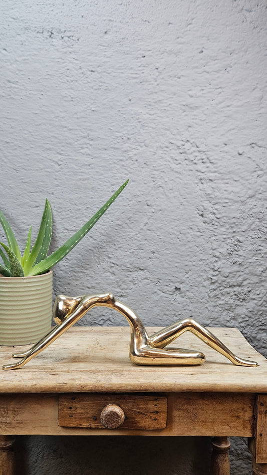 Statuette de Yoga en bronze - Déco Zen Intérieur Tokolausanne